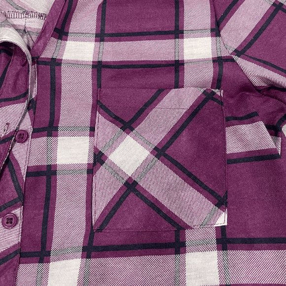 Women's 2 Dye 4 Button Down Shirt Size Small - Picture 2 of 4
